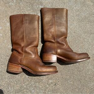 Frye Campus 14L leather boot Size 9.5